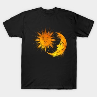 Sun and Moon - Astrology T-Shirt